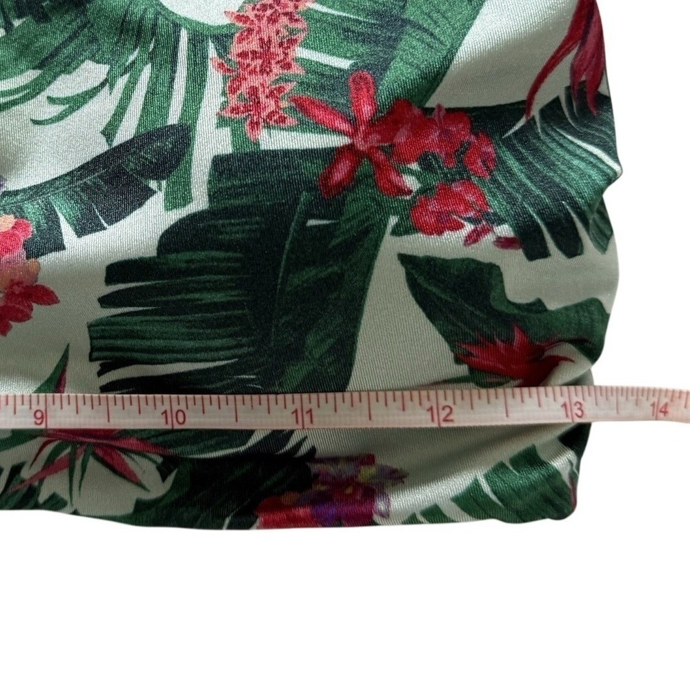 Victoria's Secret Bra Top Bralette Size M Tropical Floral Print Wireless Stretch - Picture 7 of 8